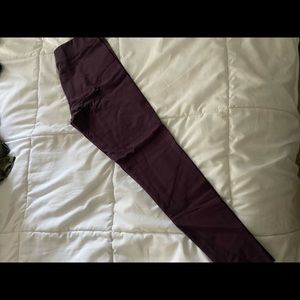 Purple leggings